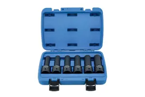 Laser Tools 8940 Deep Impact External Torx E-Socket Set 3/4"D 6pc