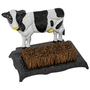 Woodside Cast Iron Cow Boot Brush