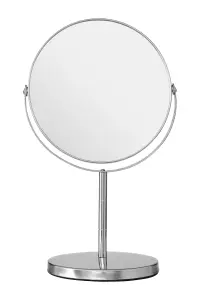 Essentials by Premier Marisha Silver Effect Metal Swivel Table Mirror