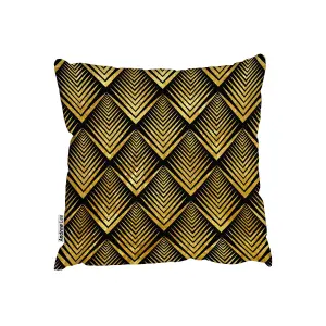 Golden art deco (Outdoor Cushion) / 45cm x 45cm