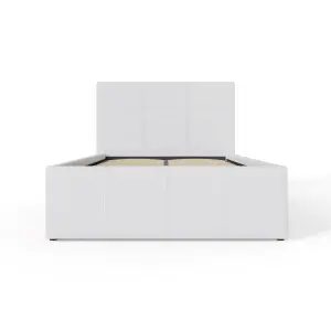 GFW End Lift Ottoman Bed 90cm Single White