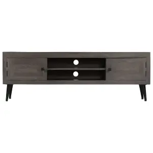 Berkfield TV Cabinet Solid Mango Wood 140x30x45 cm