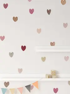 Rustic Boho Chic Heart Wall Stickers For Kids Rooms Nursery Decals Bedroom Stickers