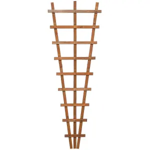 Rowlinson Heavy Duty Fan Trellis Dip Treated Pack of 3