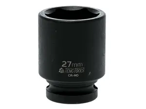 Teng Impact Socket Hexagon 6-Point 1/2in Drive 27mm