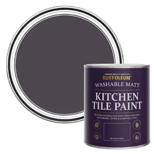 Rust-Oleum Grape Soda Matt Kitchen Tile Paint 750ml