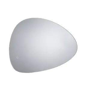 Sensio Mistral Curved Wall-mounted Bathroom Illuminated Colour-changing mirror (H)80cm (W)55cm