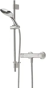 Bristan Claret Thermostatic Exposed Bar Mixer Shower Valve Fast Fix + Multi Head