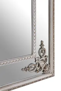 Interiors by Premier Marseille Champagne Bead Frame Wall Mirror