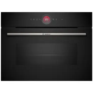 Bosch Series 8 CMG7241B1B Built-in Compact Multi-function with microwave Oven - Black