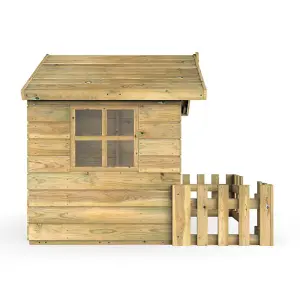 Rebo Orchard 4FT x 4FT Children's Wooden Garden Playhouse - Lark