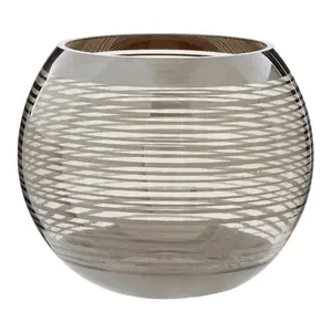 Interiors by Premier Raya Small Rounded Glass Vase