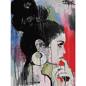 Loui Jover Planets Canvas Print Multicoloured (50cm x 40cm)