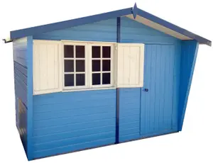 Shire Security Cabin 10x6 ft Apex Wooden Shed - Assembly service included