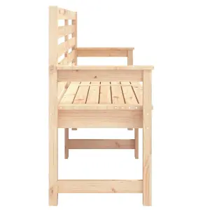 Berkfield Garden Bench 159.5x48x91.5 cm Solid Wood Pine