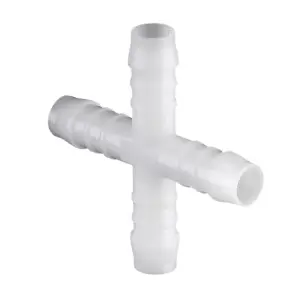 12mm Equal Cross Piece Connector Vacuum Hose X Joiner Push on Silicone Rubber