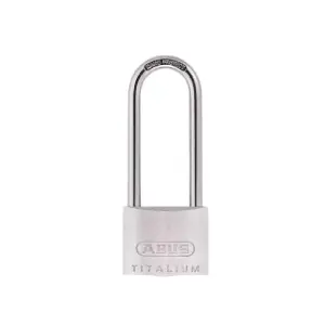 ABUS Mechanical 64TI/40mm TITALIUM™ Padlock 63mm Long Shackle Keyed Alike KA6412