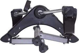 Pedal Exerciser with Digital Display - Leg or Arm Cycle Home Exercise Fitness Machine for Improving Circulation & Muscle Strength