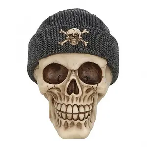 Something Different Skull Ornament Brown/Black (One Size)