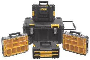 Dewalt DWST60809-1 5PC TSTAK Rolling Job Chest Toolchest Tool Box Stackable