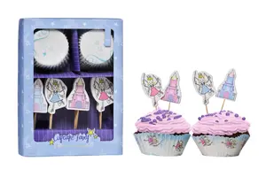 Essentials by Premier Fairy Cupcake Cases And Toppers Set