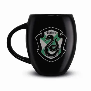 Harry Potter Slytherin Uniform Oval Mug Black/Green (One Size)