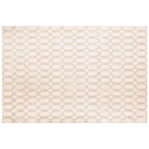 Viscose Rug 160 x 230 cm Beige CIZRE