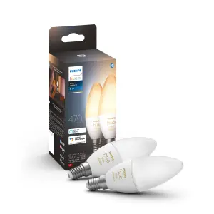 Philips Hue White Ambiance 4W E14 2-Pack