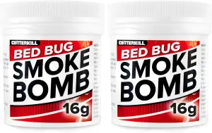 Critterkill XL Bed Bug Killer Smoke Bomb 16g x 2