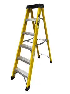 Murdoch Int. 6 Tread GRP Heavy Duty Swingback Step Ladder (2.38m)