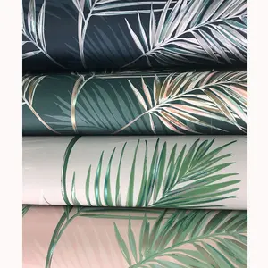 South Beach Palm Leaf Wallpaper Stone Fine Decor FD42678