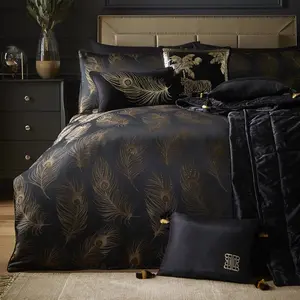 Dandy Jacquard Duvet Cover Set Double Duvet Cover + 2 Standard Pillowcases