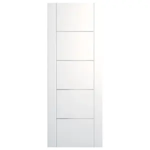 Internal White Pre-Finished Portici Fire Door  - 1981 x 838 x 44mm (33")