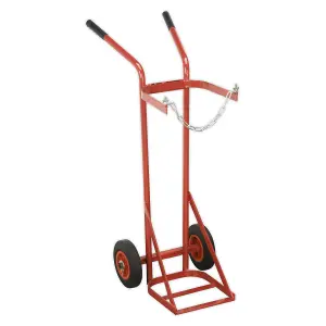 Sealey Welding Bottle Trolley - 1 Bottle ST28S