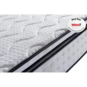 Crevan Pocket Sprung 2000 Mattress Single (3')