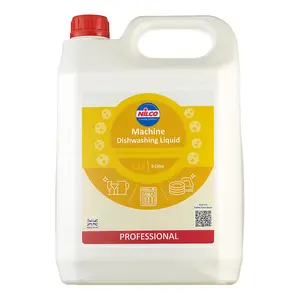 Nilco Automatic C12 Dishwasher Machine Dishwashing Liquid 5L X 3 - 15L Bundle