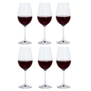 Dartington Crystal Six Red / White Wine Glass Set (Set of 6) 450 ml