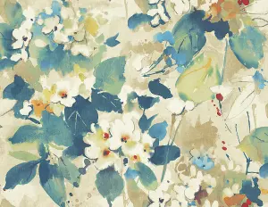 Chambon Floral Watercolor Unpasted Wallpaper