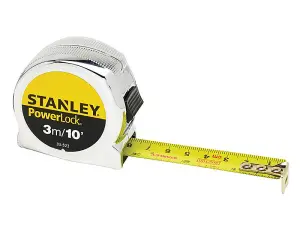 Stanley 0-33-523 Powerlock Tape Measure 3m/10ft