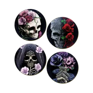 Requiem Collective 4 Piece Coaster Set Multicoloured (One Size)