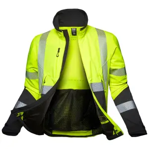 Helly Hansen Workwear ICU Brz Jacket (Yellow/Ebony)  (XX Large)