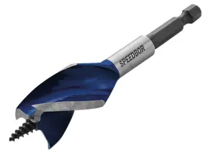 IRWIN Blue Groove 6X Stubby Wood Bit 14 x 100mm