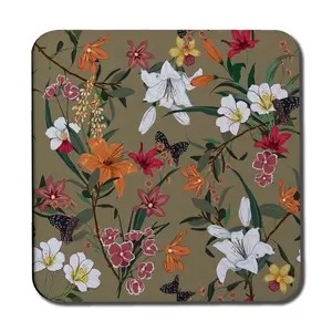 Square 6 Piece Coaster Set (Set of 6)