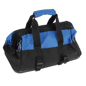 420mm (L) Tool Bag Wide Mouth & Hard Base Tool Box / Storage Container