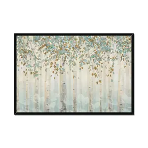 Dream Forest I by James Wiens - Painting Black Framed Paper Print / 55cm H x 80cm W