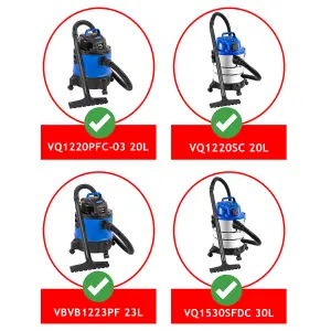 SPARES2GO Hose for Vacmaster VQ1220PFC-03 VQ1220SC 20L VBVB1223PF 23L VQ1530SFDC Vacuum Adaptor