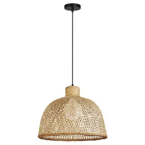 Luminosa Riba 350Mm Dome Hanging Pendant E27 40W