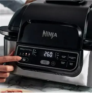 Ninja Foodi AG301UK 5-In-1 Health Grill & Air Fryer