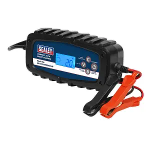 Sealey Compact Auto Smart Charger & Maintainer 4A 6/12V AUTOCHARGE400HF