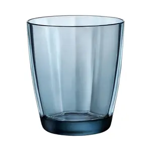 Pulsar Double Old Fashioned Glasses - 390ml (Set of 6) Blue